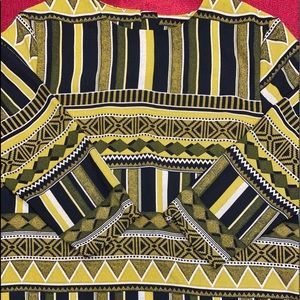 Ladies Aztec print blouse